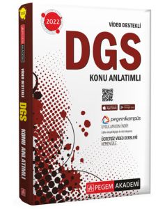 2022 DGS Video Destekli Konu Anlatımlı