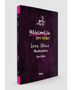 İmtiyaz İcra ve İflas Hukuku Ders Notları