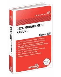 Ceza Muhakemesi Kanunu Ağustos 2021 (Cep Boy)