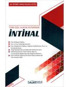 Türk Özel Hukuk Sisteminde İntihal