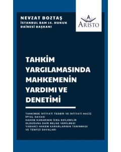 Tahkim Yargılamasında Mahkemenin Yardımı ve Denetimi