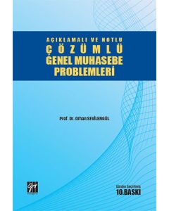 Çözümlü Genel Muhasebe Problemleri