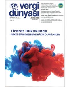 Vergi Dünyası Dergisi Sayı:483 Kasım 2021