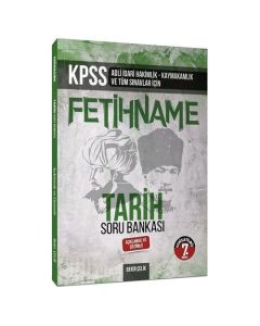 KPSS Adli ve İdari Hakimlik - Kaymakamlık Fetihname Tarih Soru Bankası