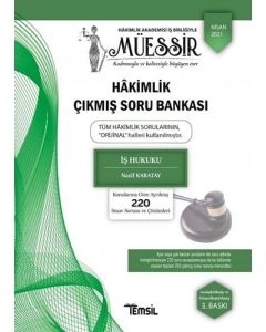 Müessir - İş Hukuku Hakimlik Çıkmış Soru Bankası ve Çözümleri 