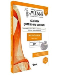 Müessir Adli-İdari Hakimlik Çıkmış Soru Bankası ve Çözümleri - Medeni Hukuk
