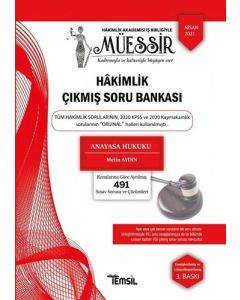 Müessir - Anayasa Hukuku Hakimlik Çıkmış Soru Bankası ve Çözümleri