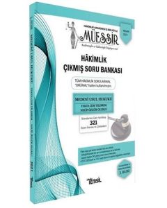 Müessir - Medeni Usul Hukuku - Adli-İdari Hakimlik Çıkmış Soru Bankası ve Çözümleri