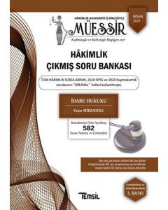 Müessir - İdare HukukuHakimlik Çıkmış Soru Bankası ve Çözümleri