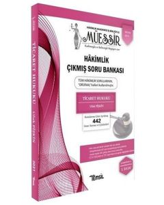 Müessir - Ticaret Hukuku - Adli - İdari Hakimlik Çıkmış Soru Bankası ve Çözümleri