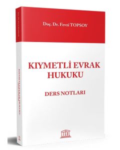 Kıymetli Evrak Hukuku