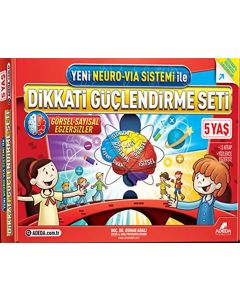 Yeni Neuro-Via Sistemi ile Dikkati Güçlendirme Seti 5 Yaş