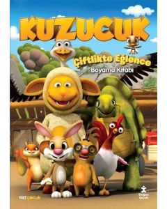 TRT Çocuk Kuzucuk Çiftlikte - Eğlence Boyama Kitabı