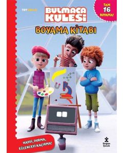 TRT Çocuk Bulmaca Kulesi Boyama Kitabı