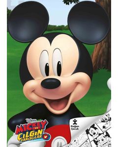 Disney Mickey ve Çılgın Yarışçılar Boyama Kitabı