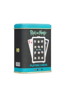 Rick and Morty İskambil Kağıdı (Metal Kutulu)