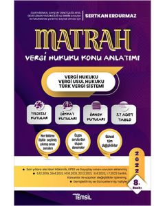 Matrah Vergi Hukuku Vergi Usul Hukuku Konu Anlatımı