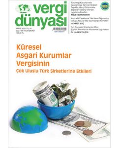 Vergi Dünyası Dergisi Sayı: 489 Mayıs 2022