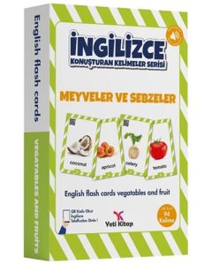 İngilizce Konuşturan Kelimeler Serisi - Meyveler ve Sebzeler 