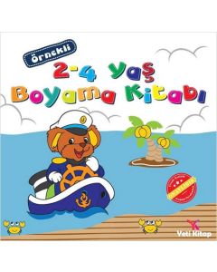 Örnekli 2 - 4 Yaş Boyama Kitabı