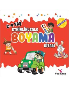2-4 Yaş Etkinliklerle Boyama Kitabı 1