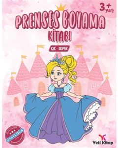 3+ Yaş Prenses Boyama Kitabı