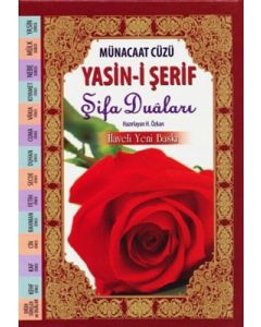Münacaat Cüzü Yasin-i Şerif - Şifa Duaları (Ciltli)