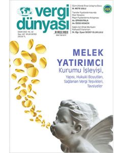 Vergi Dünyası Dergisi Sayı: 497 Ocak 2023