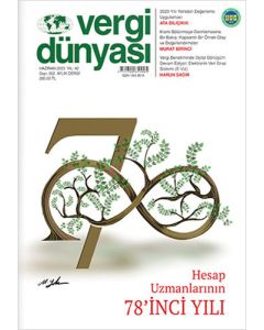 Vergi Dünyası Dergisi Sayı: 502 Haziran 2023