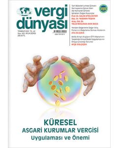 Vergi Dünyası Dergisi Sayı: 503 Temmuz 2023