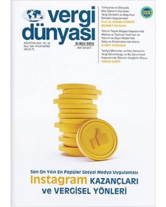 Vergi Dünyası Dergisi Sayı: 504 Ağustos 2023