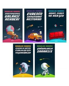 Douglas Adams Otostopçunun Galaksi Rehberi Seti - 5 Kitap Takım