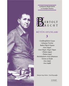 Bertolt Brecht - Bütün Oyunları 3 (Ciltli)