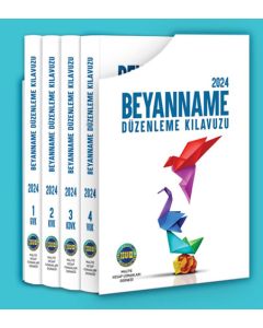 Beyanname Düzenleme Kılavuzu 2024 (4 Cilt Takım - Ciltli)