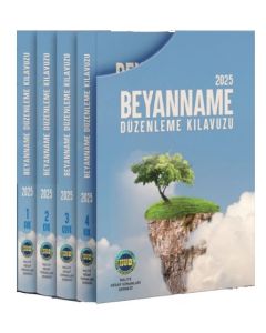 Beyanname Düzenleme Kılavuzu 2025 (4 Cilt Takım - Ciltli) 