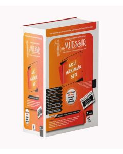 Müessir Adli Hâkimlik Seti 2025