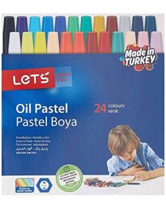 Lets 24 Renk Pastel Boya