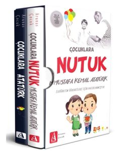 Çocuklar İçin Atatürk Seti - 2 Kitap Takım Kutulu
