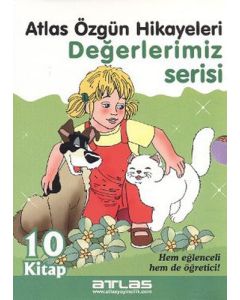 Atlas Özgün Hikayeleri-Değerlerimiz Serisi - 10 Kitap Takım