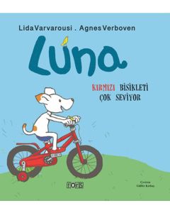 Luna Kırmızı Bisikleti Çok Seviyor