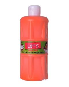 Lets Parmak Boyası 500 Ml. Turuncu