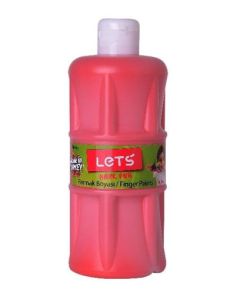 Lets Parmak Boyası 500 Ml. Kırmızı