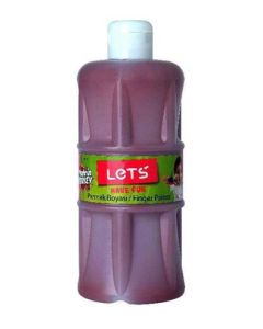 Lets Parmak Boyası 500 Ml. Kahve