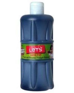 Lets Parmak Boyası 500 Ml. Siyah
