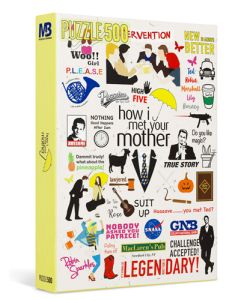 How I Met Your Mother 500 Parça Puzzle
