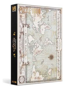 Fantastik Canavarlar 1000 Parça Dünya Haritası Puzzle