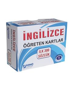 İngilizce Öğreten Kartlar 1 - İlk 300 Sözcük