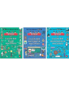 Stem ile Çılgın Maceralar Seti - 3 Kitap Takım