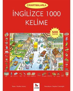 Çıkartmalarla İngilizce 1000 Kelime (500 Çıkartma)