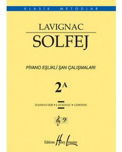 Lavignac Solfej Piyano Eşlikli Şan Çalışmaları 2A